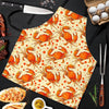 Crab Print Pattern Men's Apron-grizzshop