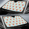 Crab Starfish Pattern Print Car Sun Shade-grizzshop