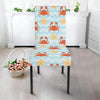 Crab Starfish Pattern Print Chair Cover-grizzshop