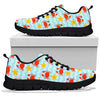 Crab Starfish Pattern Print Sneaker Shoes For Men Women-grizzshop