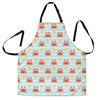 Crab Starfish Pattern Print Women's Apron-grizzshop