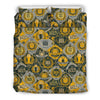 Craft Beer Pattern Print Duvet Cover Bedding Set-grizzshop