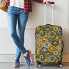 Craft Beer Pattern Print Luggage Cover Protector-grizzshop