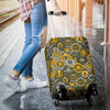 Craft Beer Pattern Print Luggage Cover Protector-grizzshop