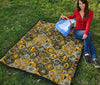 Craft Beer Pattern Print Quilt-grizzshop