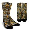 Craft Beer Pattern Print Unisex Crew Socks-grizzshop