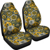 Craft Beer Pattern Print Universal Fit Car Seat Covers-grizzshop