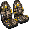 Craft Beer Print Pattern Universal Fit Car Seat Covers-grizzshop