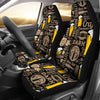 Craft Beer Print Pattern Universal Fit Car Seat Covers-grizzshop