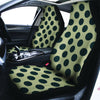 Cream And Black Polka Dot Car Seat Covers-grizzshop