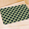 Cream And Black Polka Dot Door Mat-grizzshop