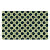 Cream And Black Polka Dot Door Mat-grizzshop