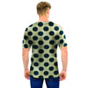 Cream And Black Polka Dot Men T Shirt-grizzshop