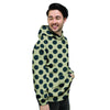 Cream And Black Polka Dot Men's Hoodie-grizzshop