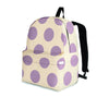 Cream And Brown Polka Dot Backpack-grizzshop