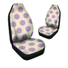 Cream And Brown Polka Dot Car Seat Covers-grizzshop