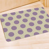 Cream And Brown Polka Dot Door Mat-grizzshop