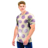 Cream And Brown Polka Dot Men T Shirt-grizzshop