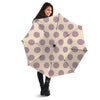 Cream And Brown Polka Dot Umbrella-grizzshop