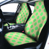 Cream And Teal Polka Dot Car Seat Covers-grizzshop