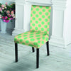 Cream And Teal Polka Dot Chair Cover-grizzshop