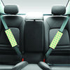 Cream And Teal Polka Dot Seat Belt Cover-grizzshop