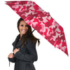 Crimson Camo And Camouflage Print Umbrella-grizzshop