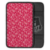 Crimson Paisley Bandana Print Car Center Console Cover-grizzshop