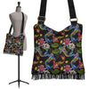 Crochet Koi Fish Lotus Pattern Print Crossbody Bags-grizzshop