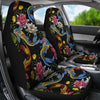 Load image into Gallery viewer, Crochet Koi Fish Lotus Pattern Print Universal Fit Car Seat Cover-grizzshop