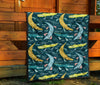 Crocodile Cartoon Pattern Print Quilt-grizzshop