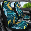 Crocodile Cartoon Pattern Print Universal Fit Car Seat Covers-grizzshop