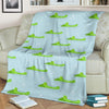 Crocodile Cartoon Print Pattern Blanket-grizzshop