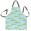 Crocodile Cartoon Print Pattern Men's Apron-grizzshop