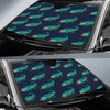 Crocodile Pattern Print Car Sun Shade-grizzshop