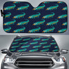 Crocodile Pattern Print Car Sun Shade-grizzshop