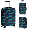 Crocodile Pattern Print Luggage Cover Protector-grizzshop