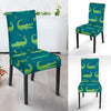 Crocodile Print Pattern Chair Cover-grizzshop