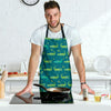 Crocodile Print Pattern Men's Apron-grizzshop