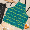 Crocodile Print Pattern Women's Apron-grizzshop