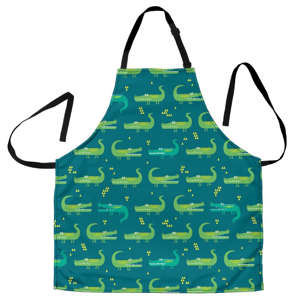 Crocodile Print Pattern Women's Apron-grizzshop