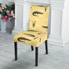 Crocodile River Print Pattern Chair Cover-grizzshop