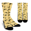 Crocodile River Print Pattern Unisex Crew Socks-grizzshop