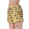 Crocodile River Print Pattern Women's Shorts-grizzshop