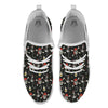 Crossbones Pirate Skull Print Pattern White Athletic Shoes-grizzshop