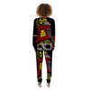 Crow And Samurai Print Women's Pajamas-grizzshop