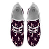 Crown And Poodle Print Pattern White Athletic Shoes-grizzshop