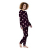 Crown And Poodle Print Pattern Women's Pajamas-grizzshop