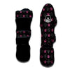 Crown Pink Print Pattern Muay Thai Shin Guards-grizzshop