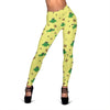 Crown Prince Frog Pattern Print Women Leggings-grizzshop